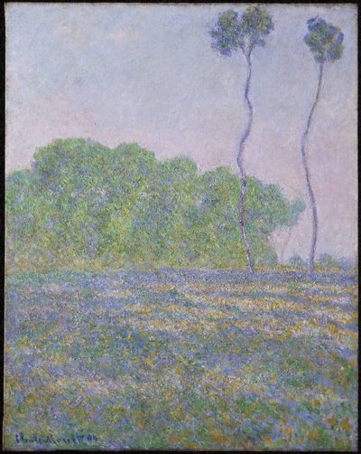 Meadow at Giverny by Claude Monet